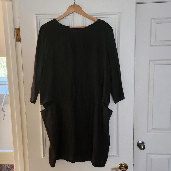 Valérie Dumaine - Linen dress - XL - Picture 1 of 5